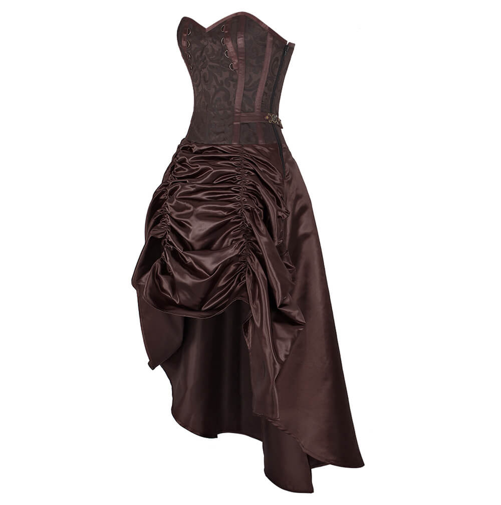 Barnardel Steampunk Brocade Corset Dress