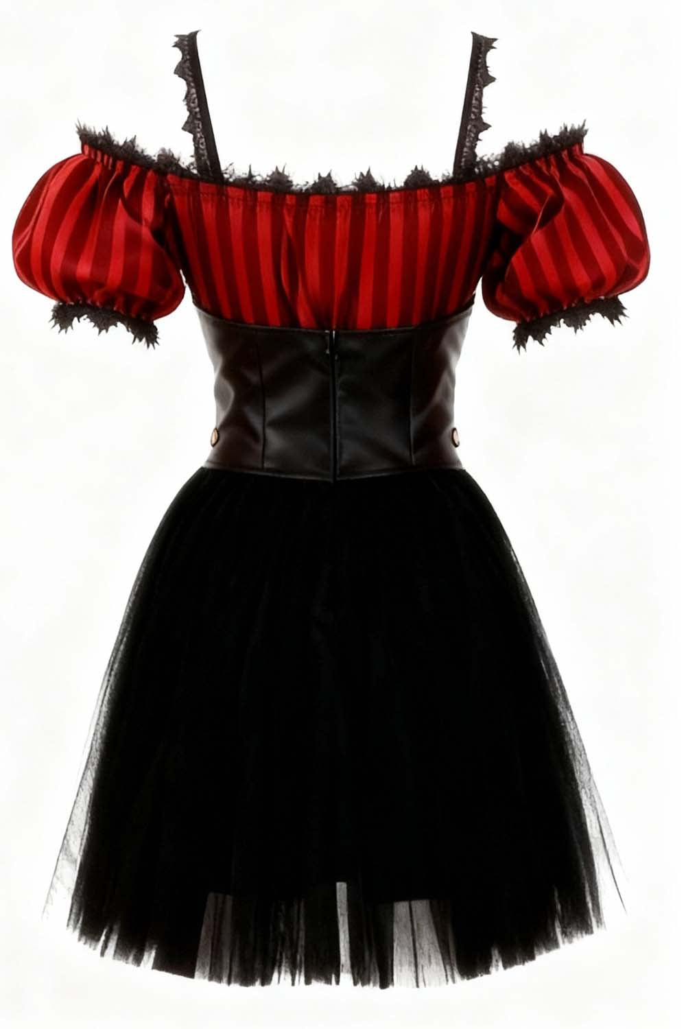 Shawnette Off-Shoulder Mini Black Skirt Dress