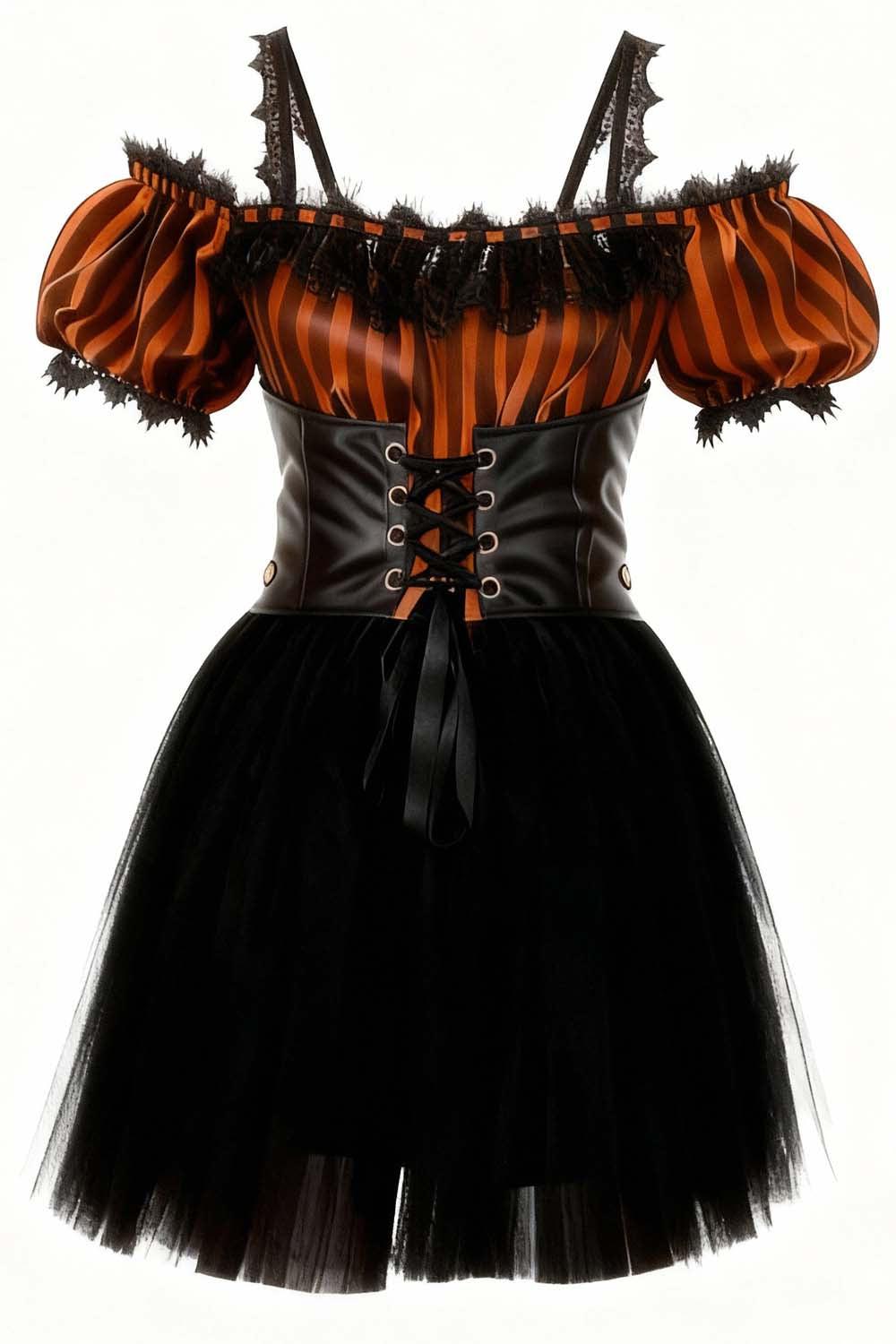 Shawnette Off-Shoulder Mini Black Skirt Dress