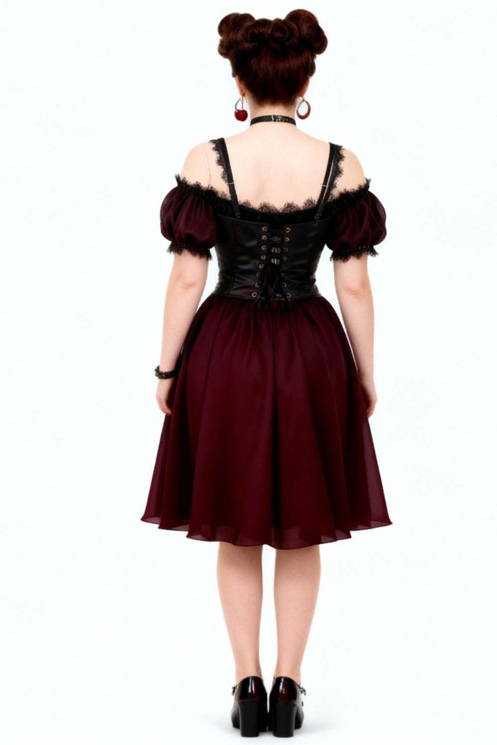 Brandace Off Shoulder Midi Dress