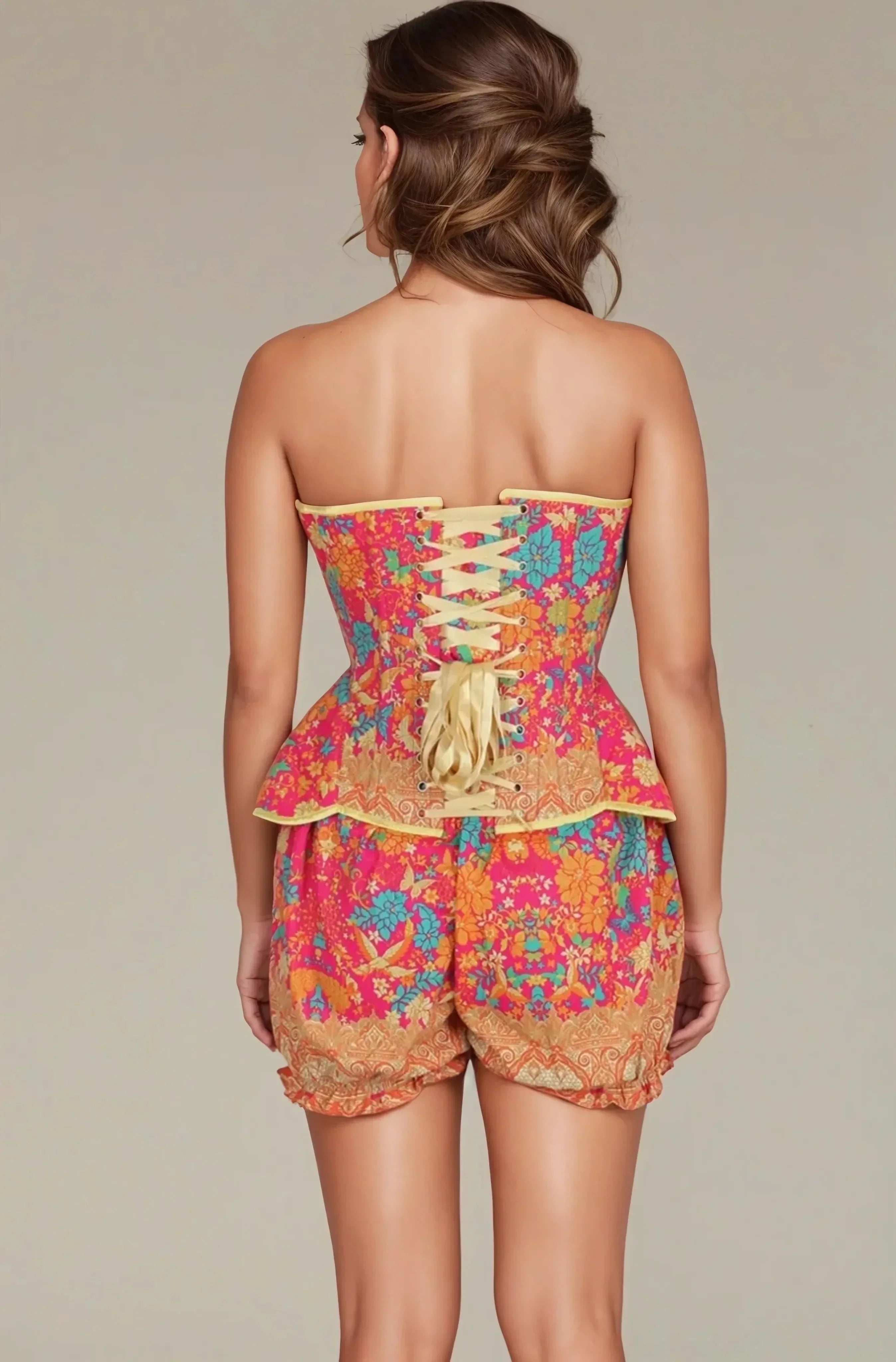 Zae Victorian Aviary Corset