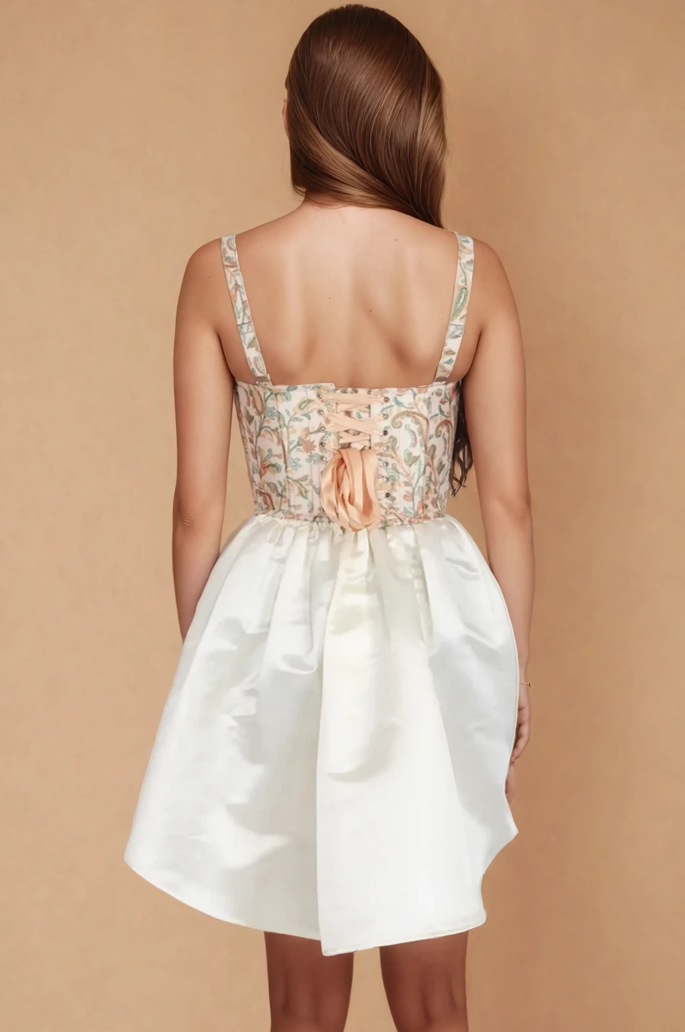 Markesha Whispering Floral Corset Top