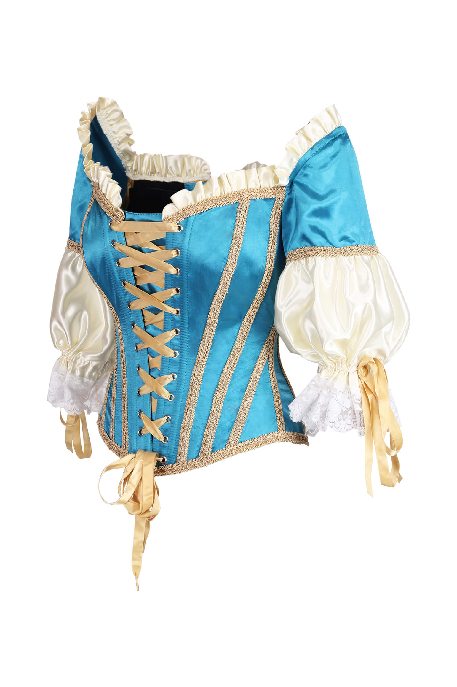 Kesha Rococo Empress Satin Overbust Corset