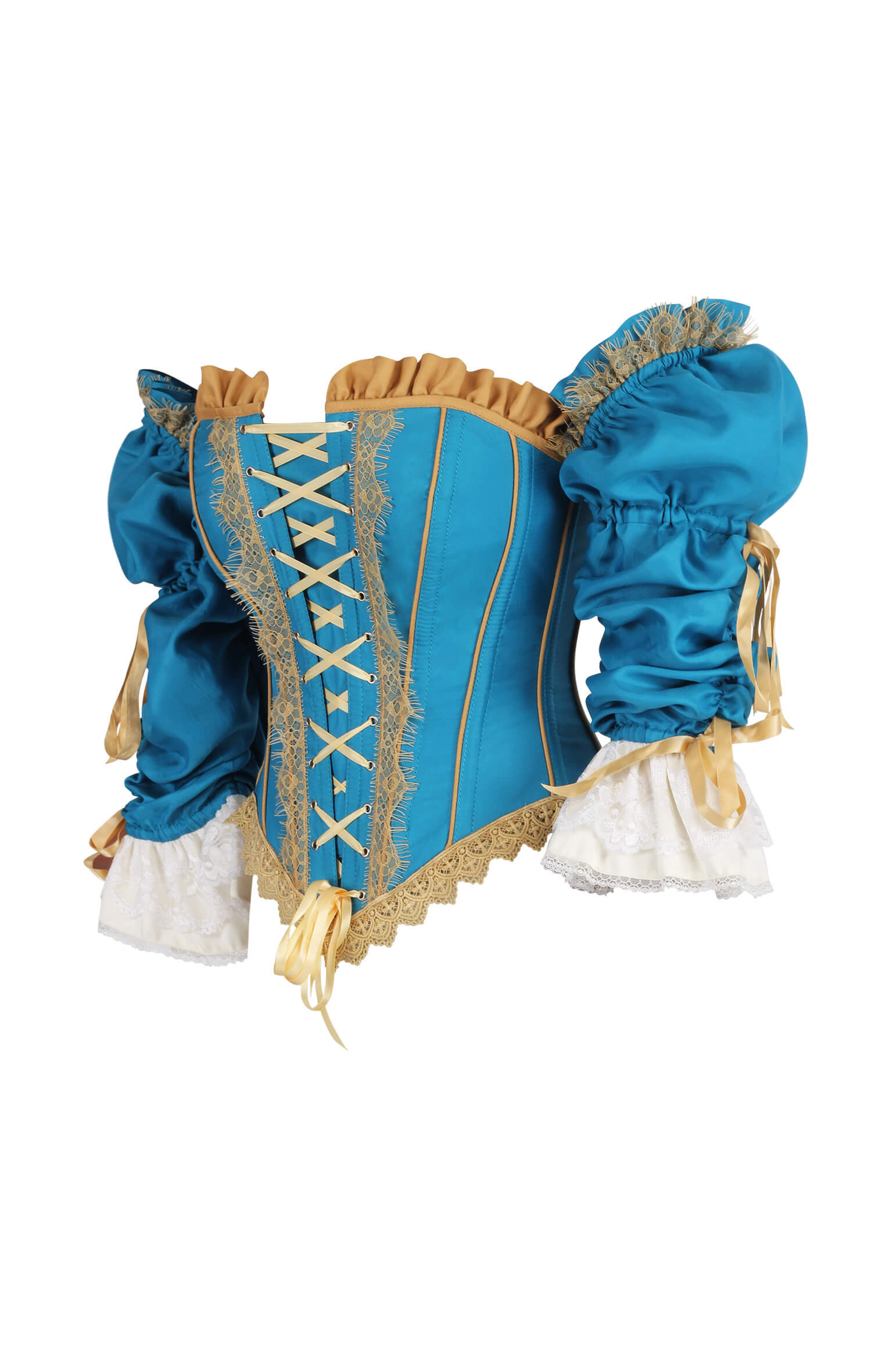 Joplin Rococo Off Shoulder Satin Corset
