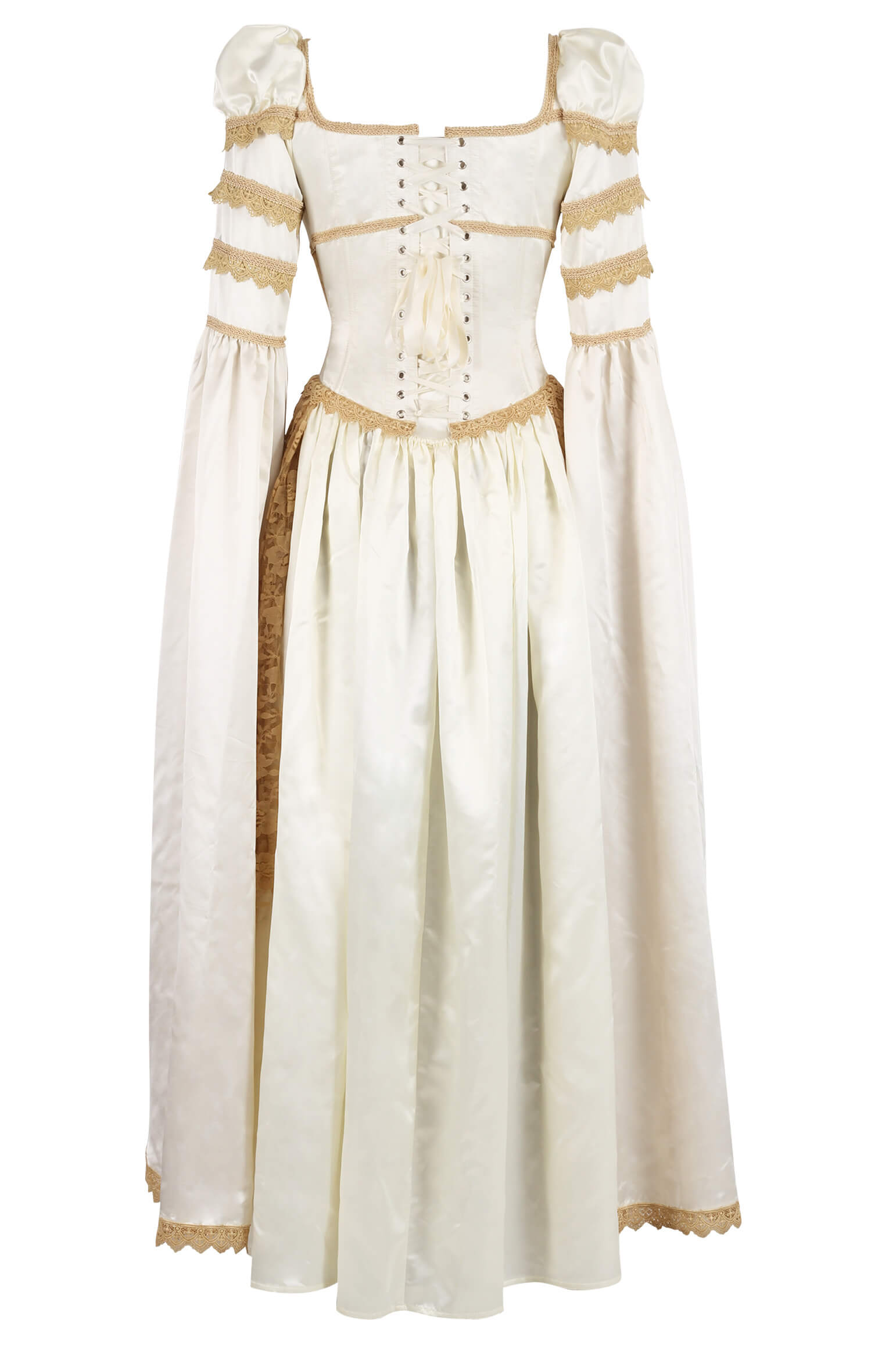 Linlee Elven Inspired Rococo Ivory Corset Dress