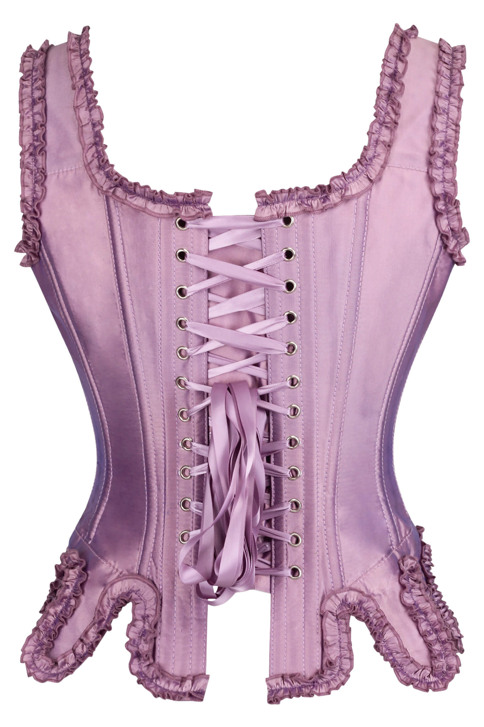 Araminta Rococo Overbust Corset with Shoulder Straps